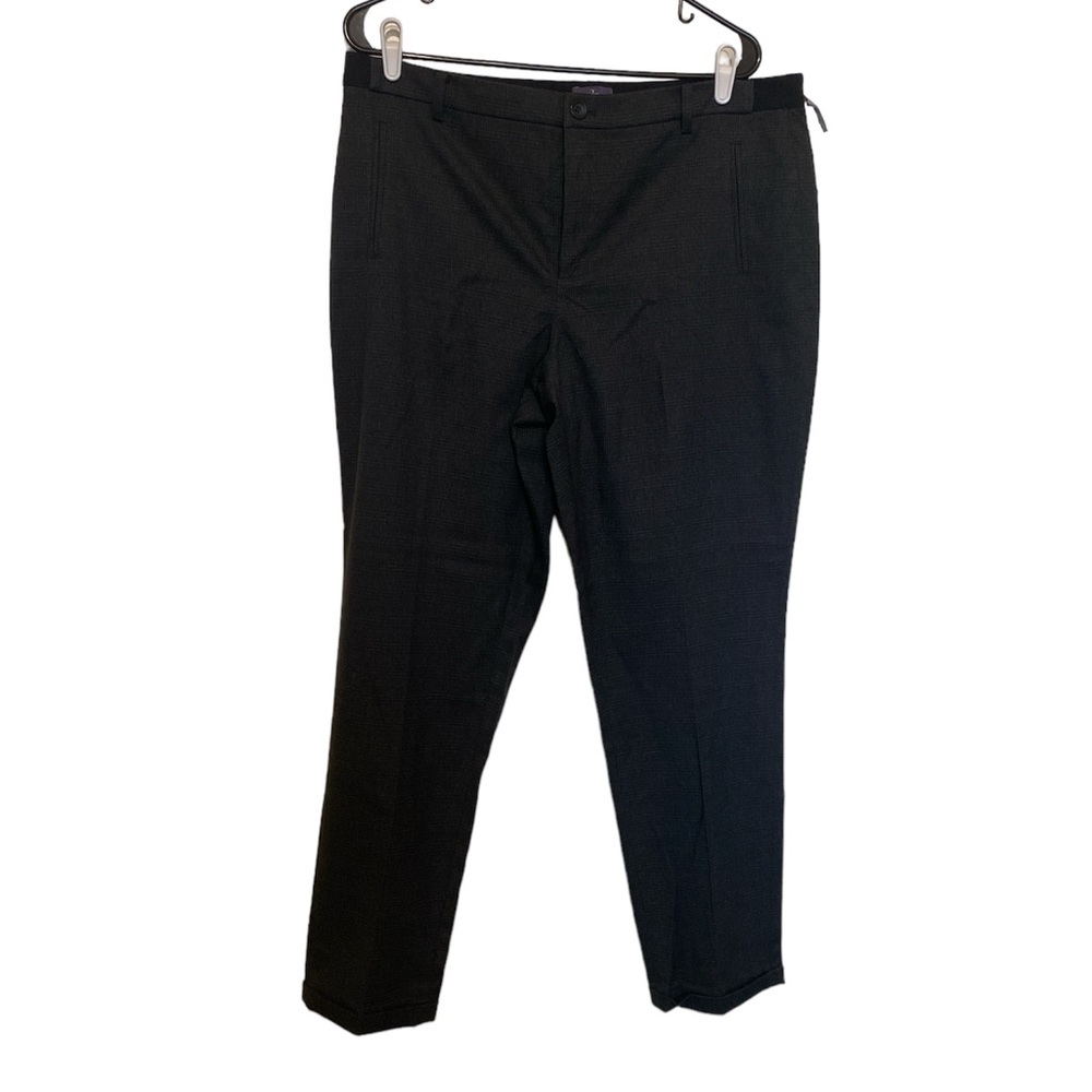 NYDJ NWT Plaid gray slacks, SZ 14.